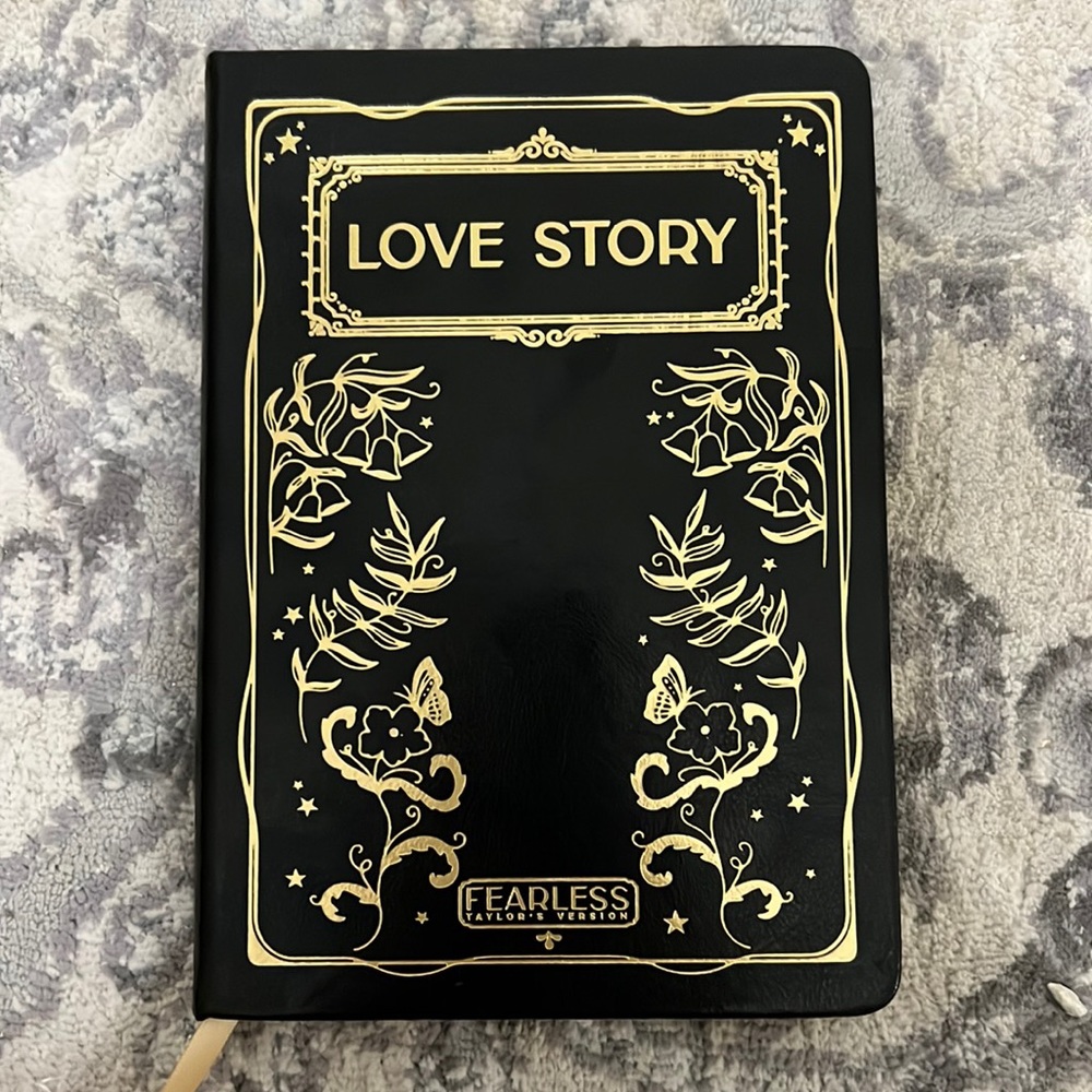 Taylor Swift love story fearless journal